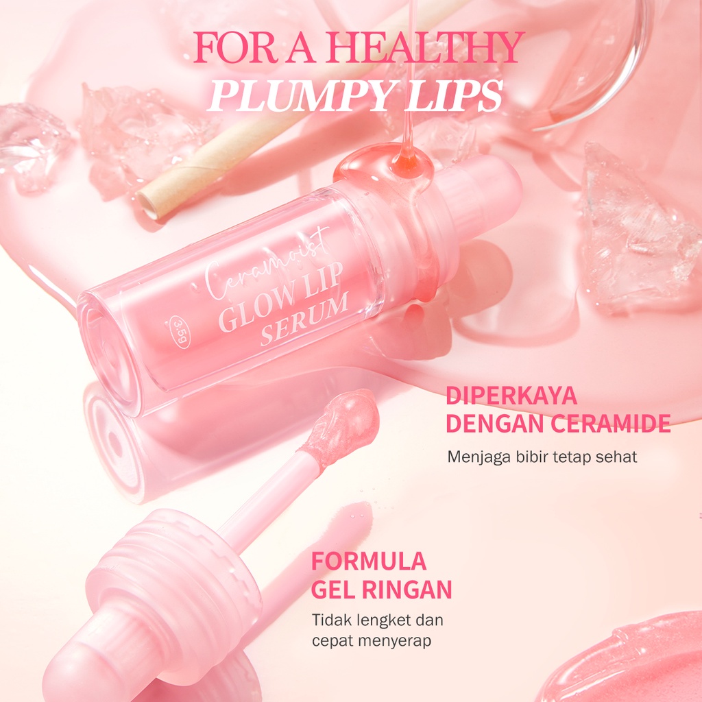 BNB Barenbliss Ceramoist Glow Lip Serum 3.5gr