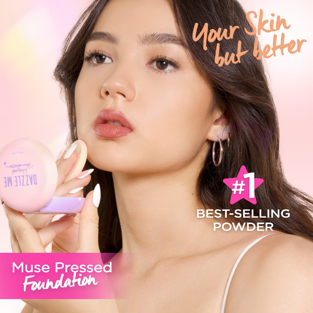 DAZZLE ME Muse Pressed Foundation 04 Warm Mocca
