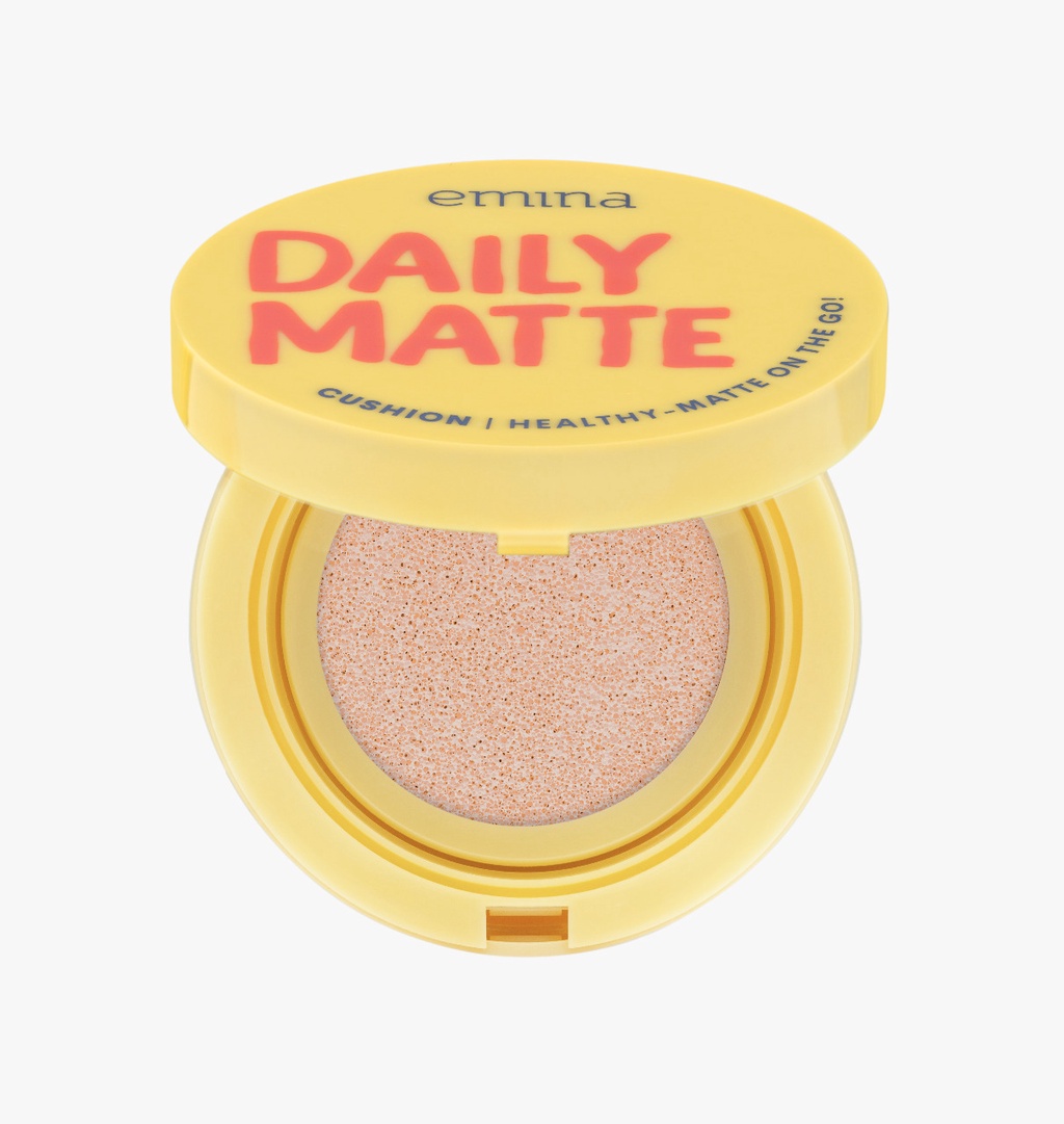Emina Daily Matte Cushion SPF25 PA++ 15gr - W02 Natural
