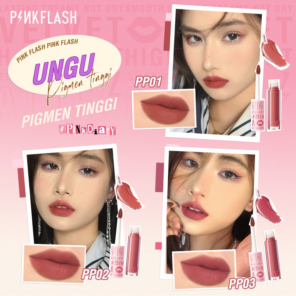 Pinkflash Silky Velvet Lip Cream PF-L04 - BB01