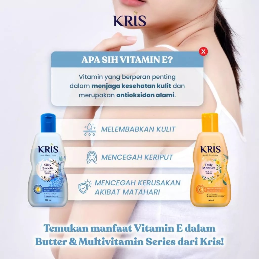 Kris Hand & Body Lotion 100ml - Silky Smooth