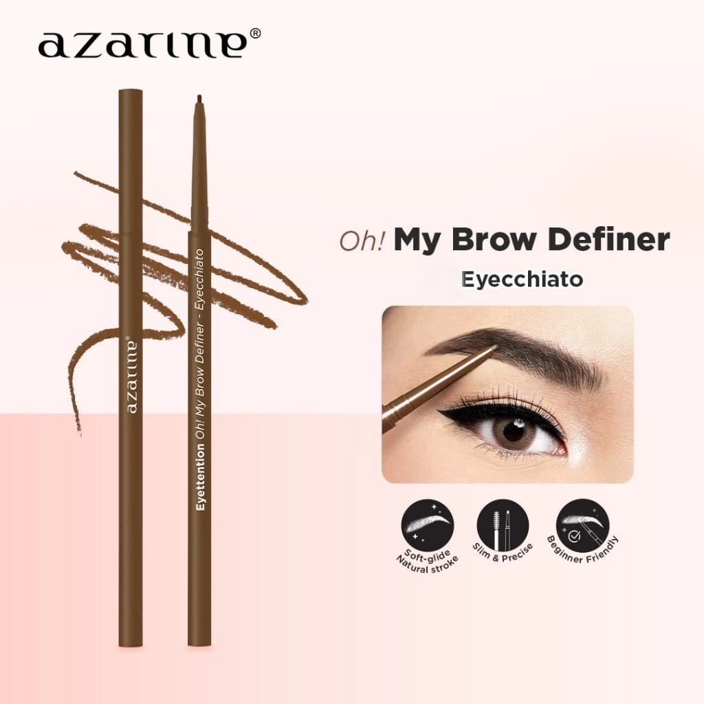 Azarine Oh! My Brow Definer - 02 Eyecchiato (WARM BROWN)