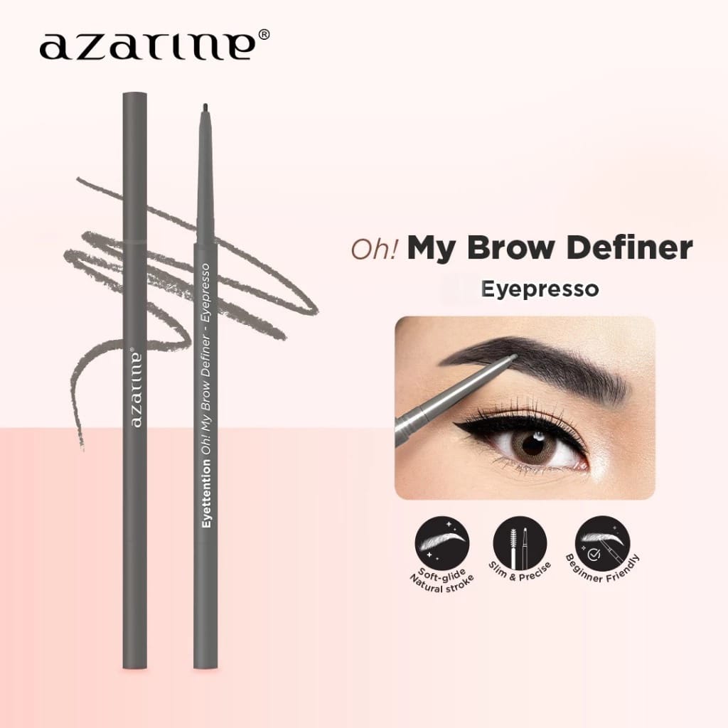 Azarine Oh! My Brow Definer - 03 Eyespresso (ASH GREY)