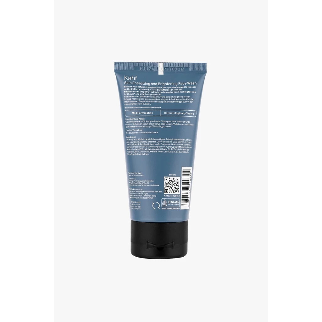 Kahf Face Wash 50ml - Skin Energizing and Brightening