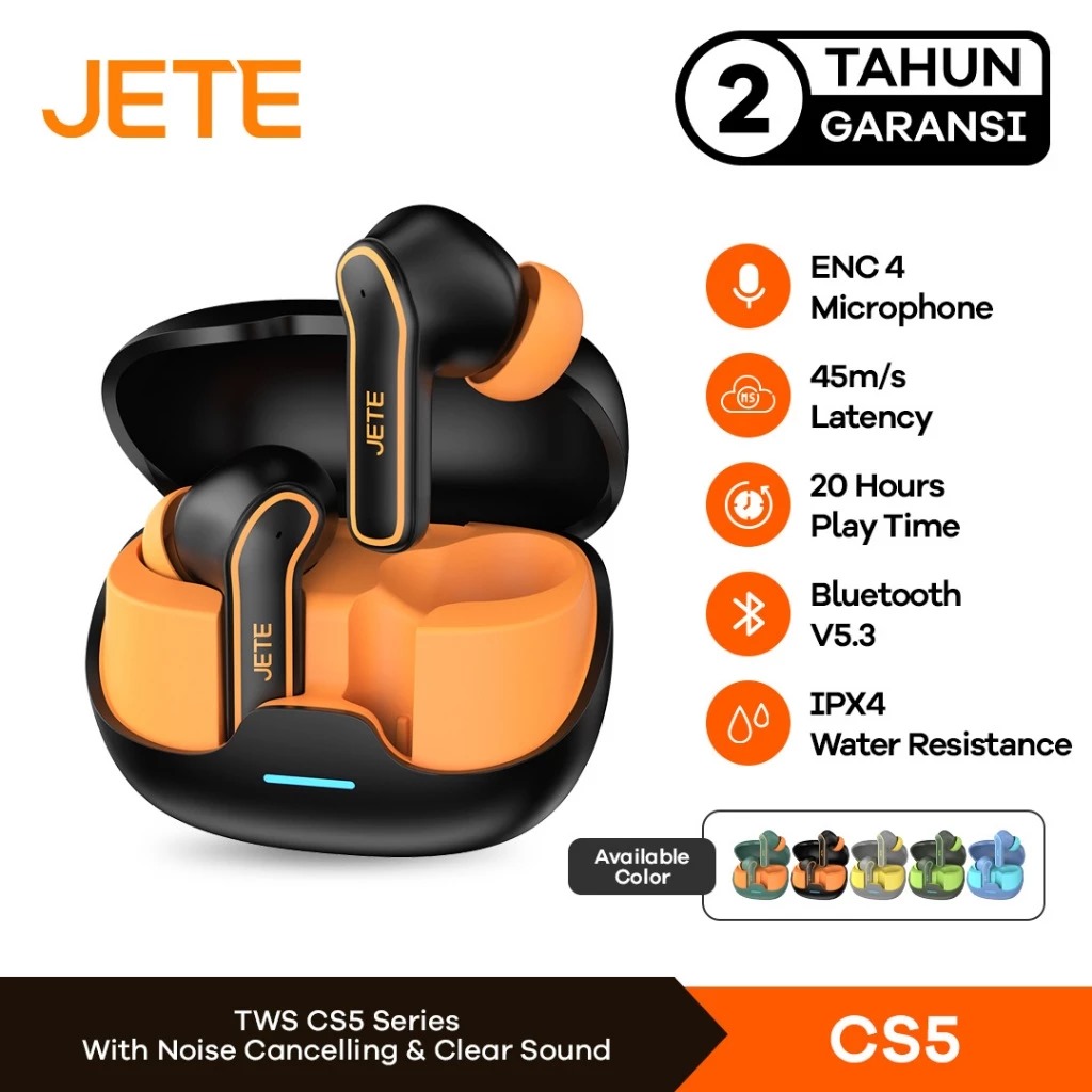 JETE Handsfree Bluetooth TWS CS5
