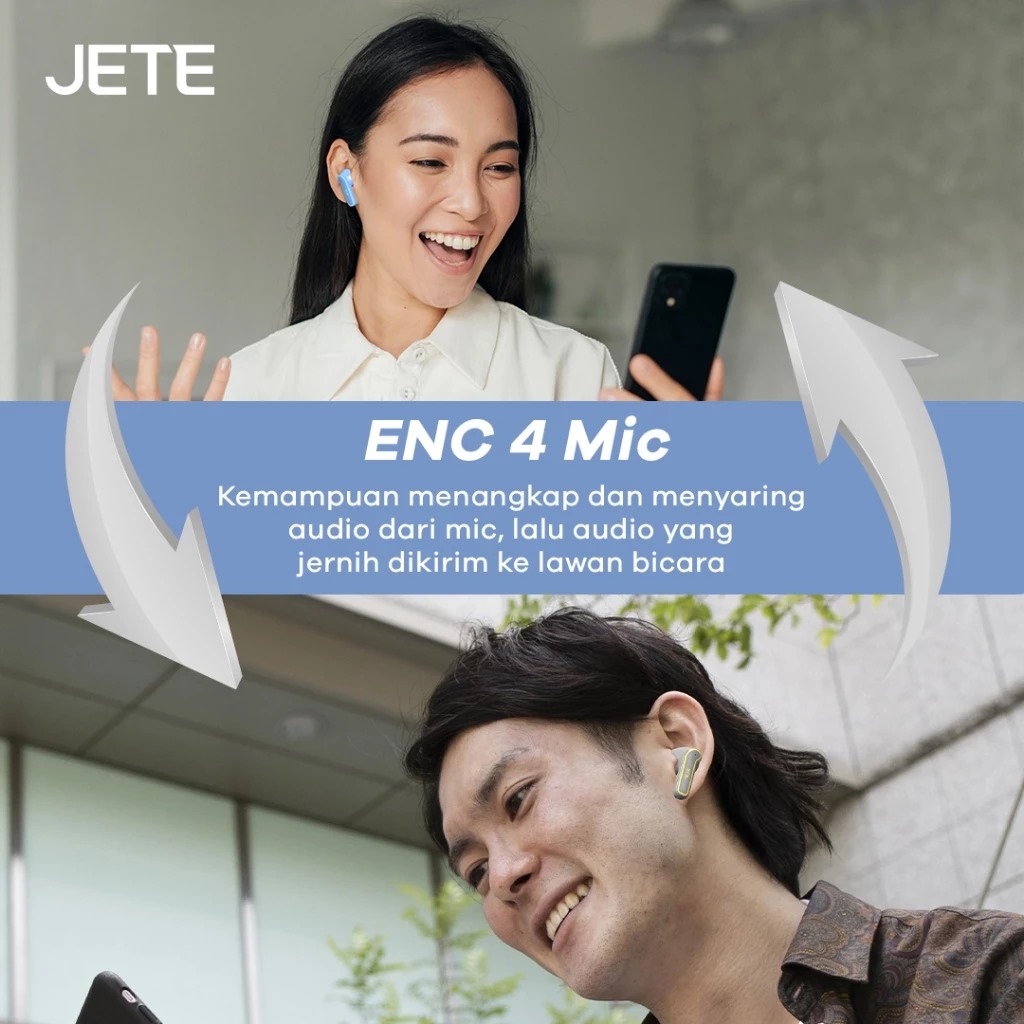 JETE Handsfree Bluetooth TWS CS5