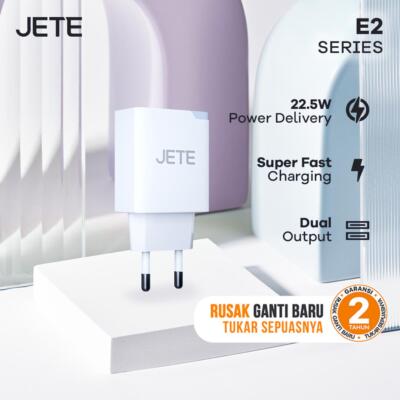 JETE Adaptor E2 Power Delivery 2Out 22,5W *