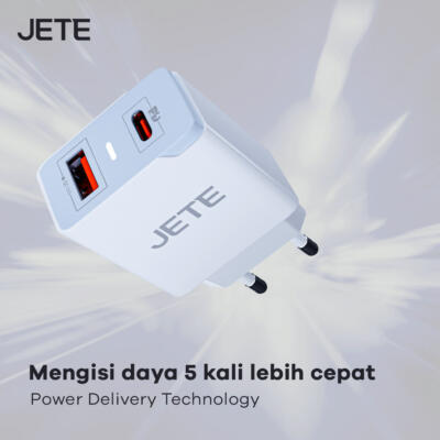 JETE Adaptor E2 Power Delivery 2Out 22,5W *