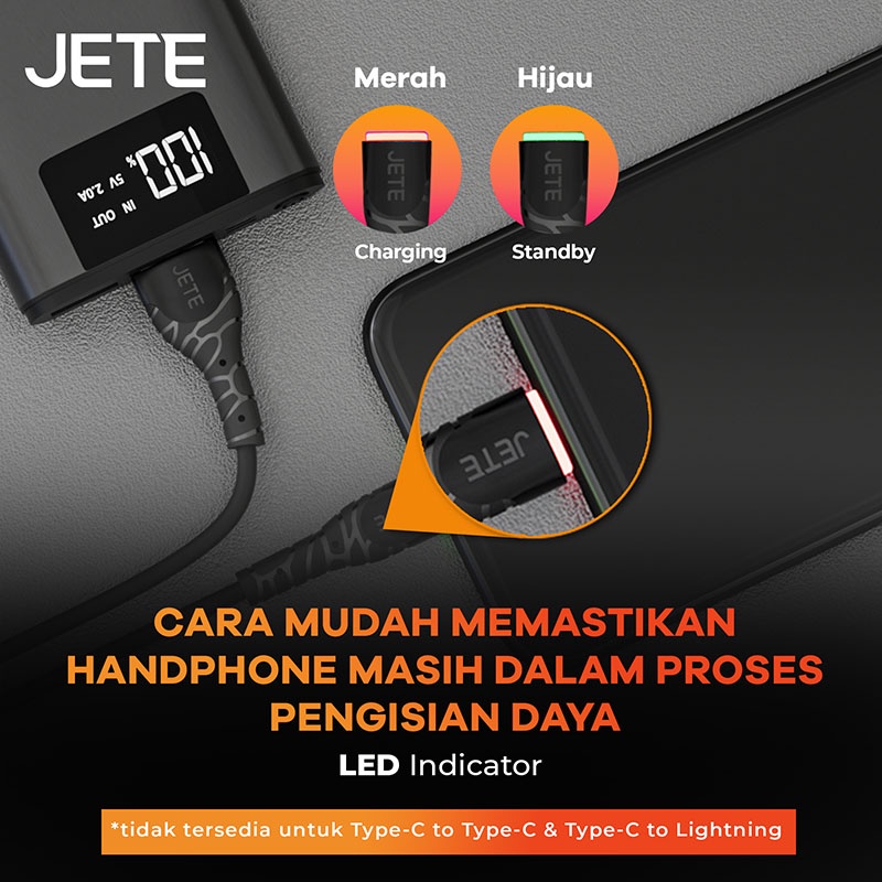 JETE Kabel Tiny5 - Type-C