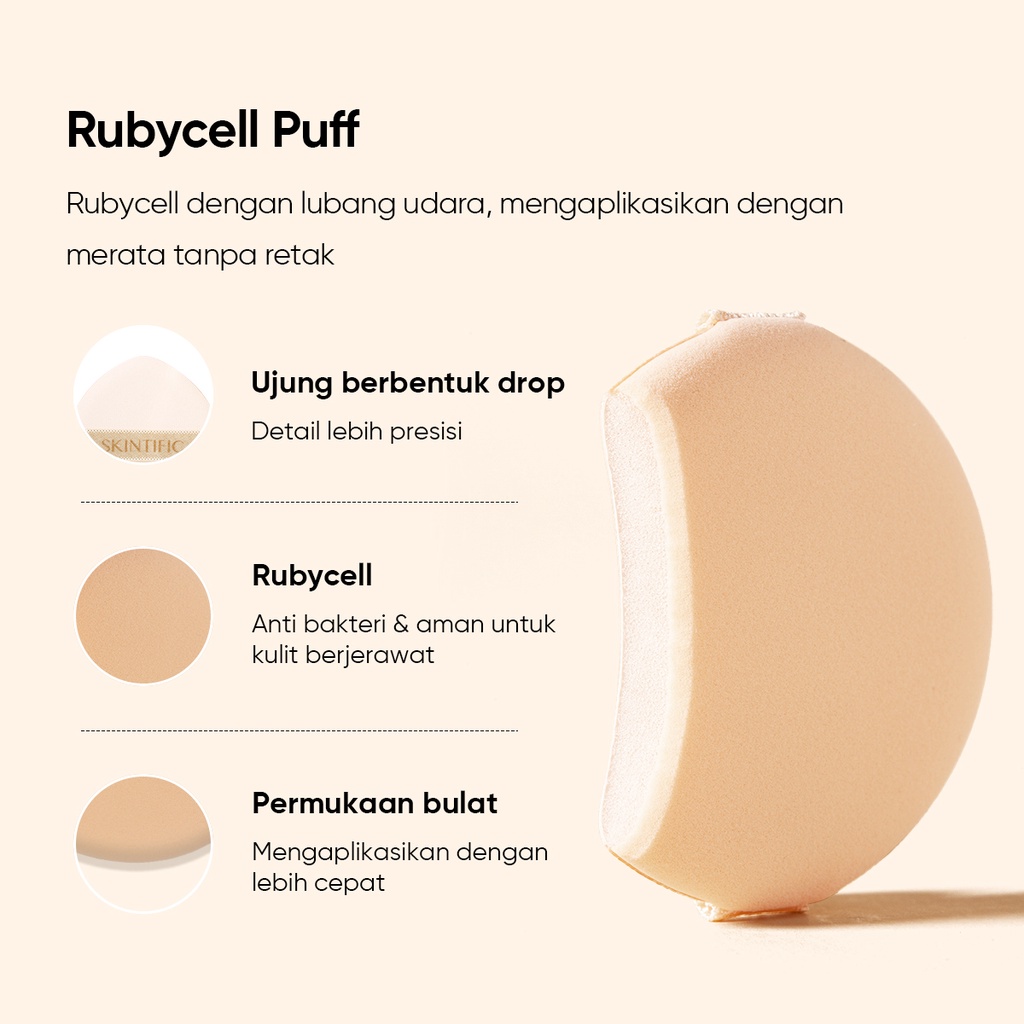Skintific Cover All Perfect Cushion Refill - 01 Vanilla
