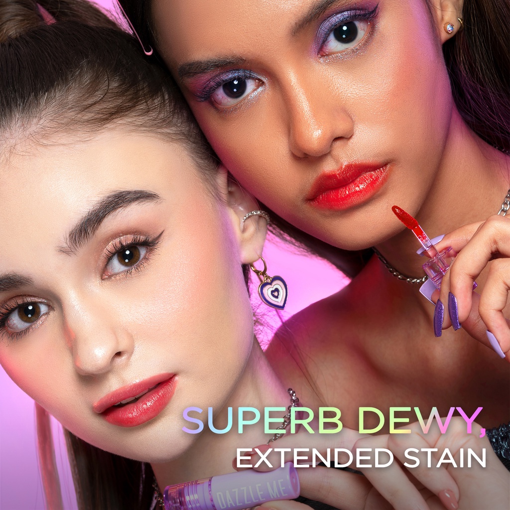 DAZZLE ME Juicy Punch Lip Tint 01 Cherry-fic *