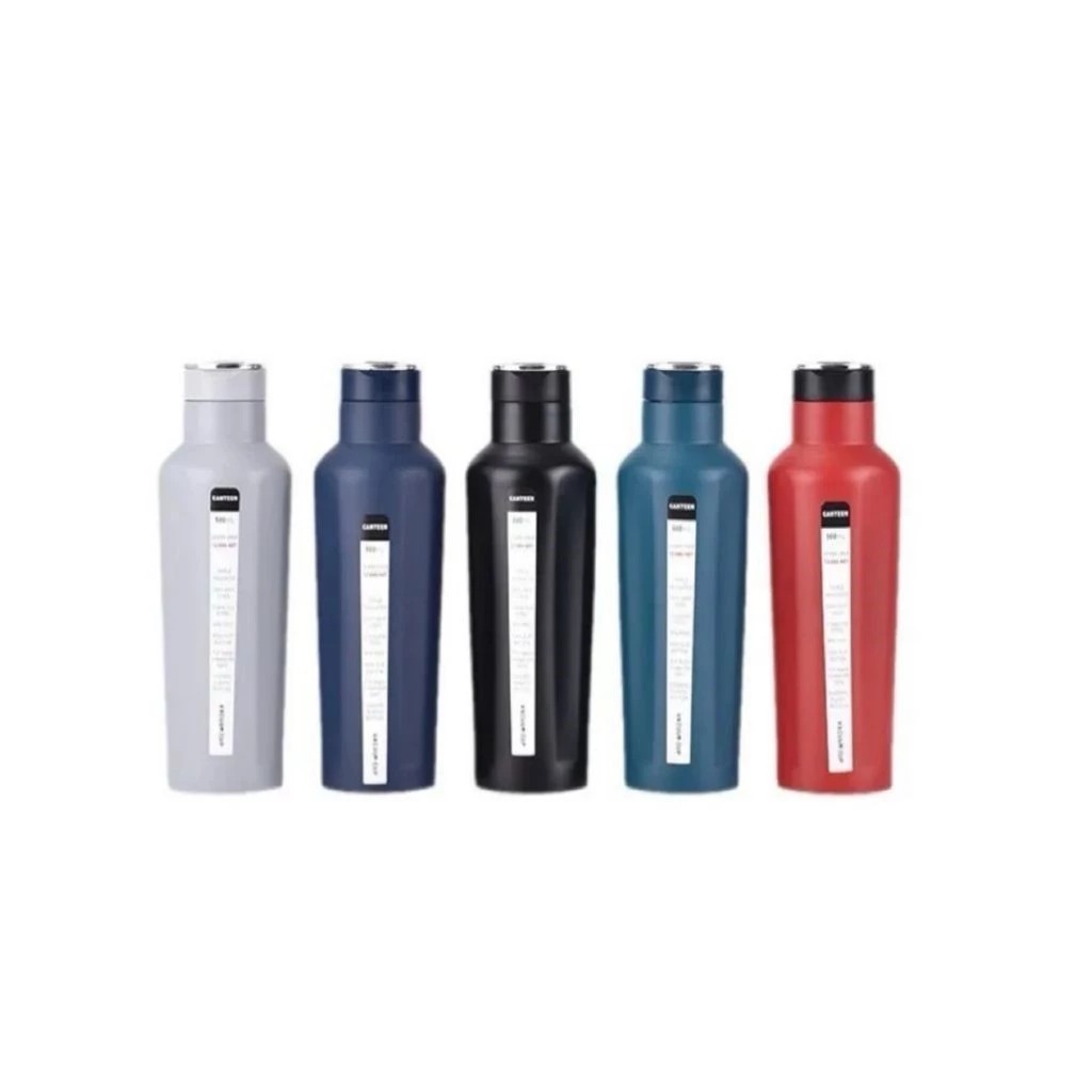Tumbler Canteen Vacuum Stainless Steel 750ml – HIJAU (Botol Minum Tahan Panas & Dingin)