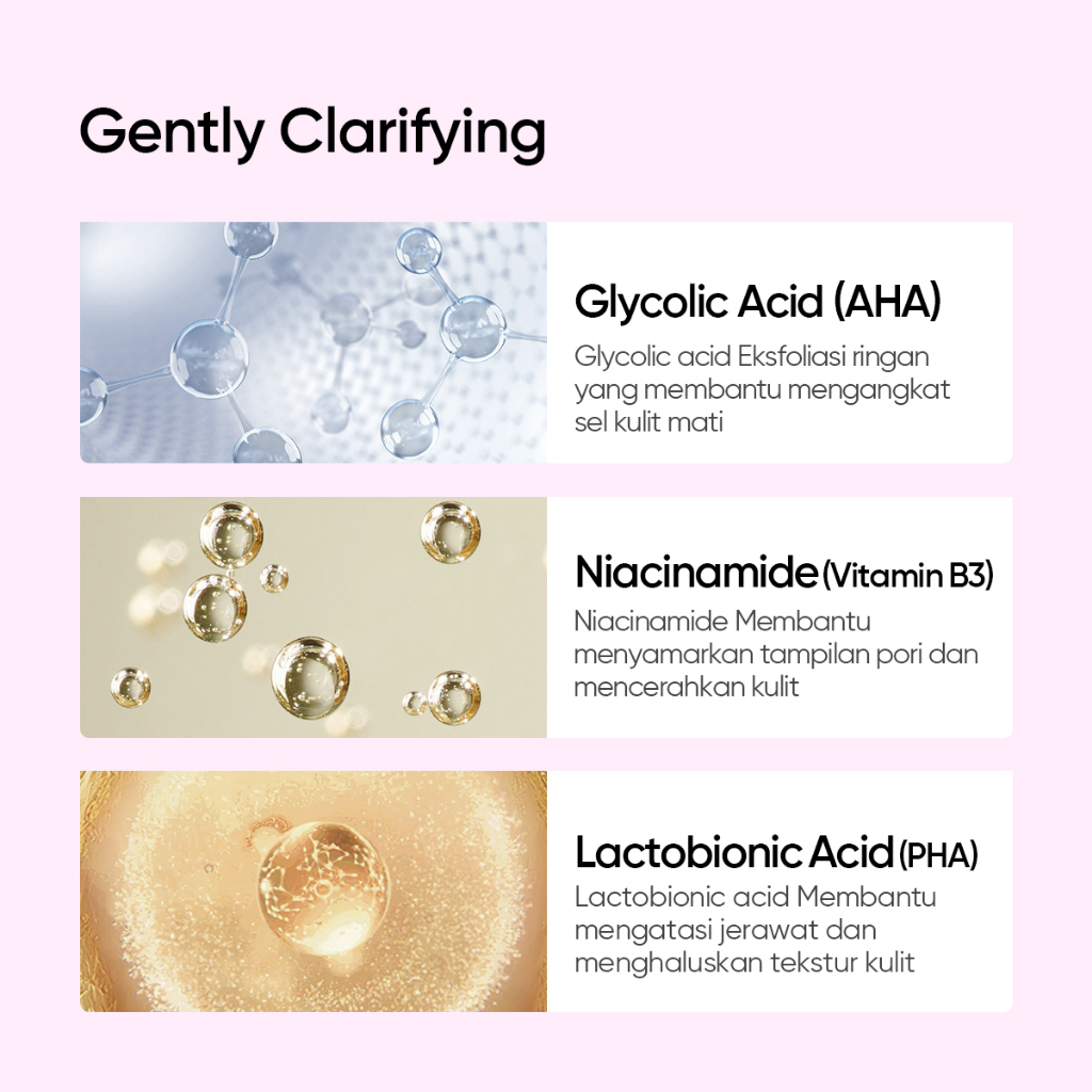 Skintific Glycolic Acid Daily Clarifying Toner 80ml