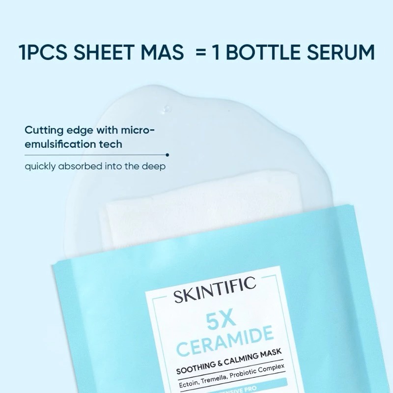 Skintific 5X Ceramide Soothing & Calming Sheet Mask 26ml