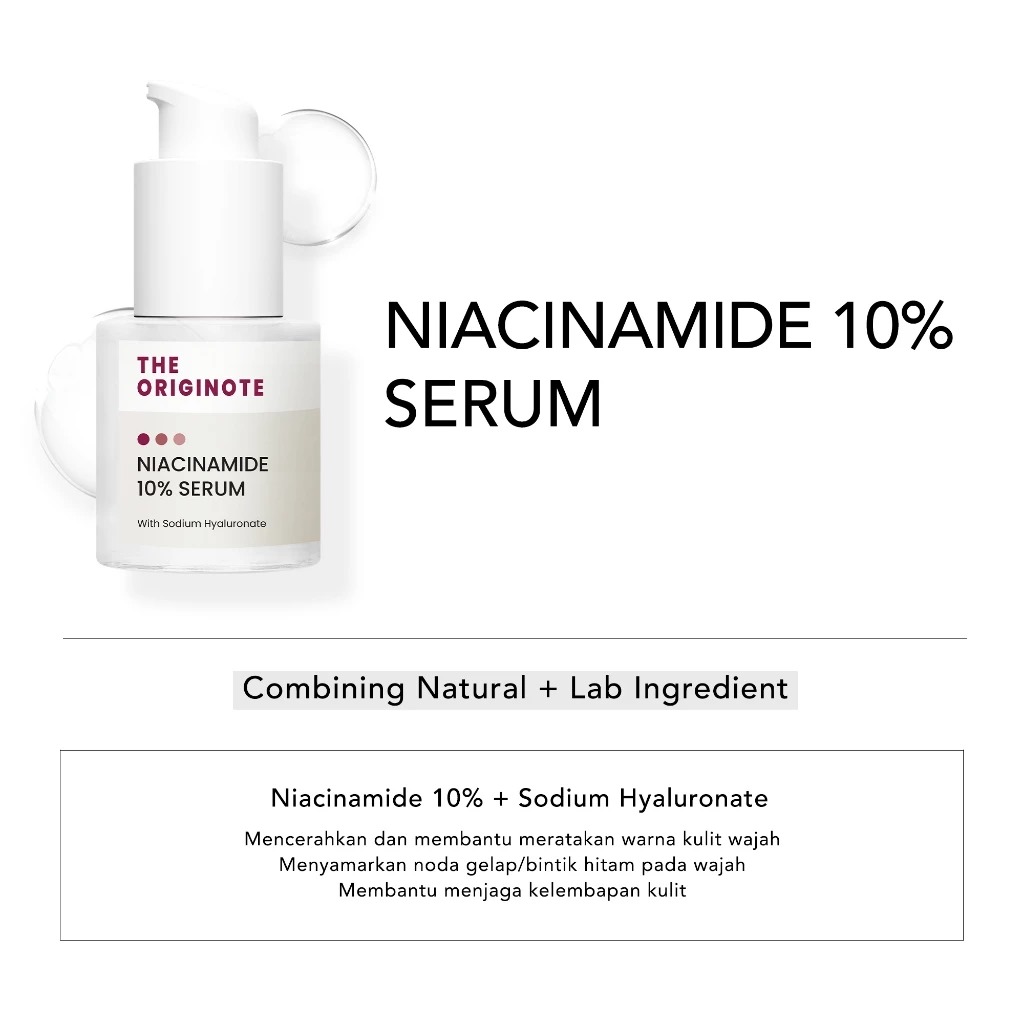The Originote Serum 20ml - Niacinamide 10%
