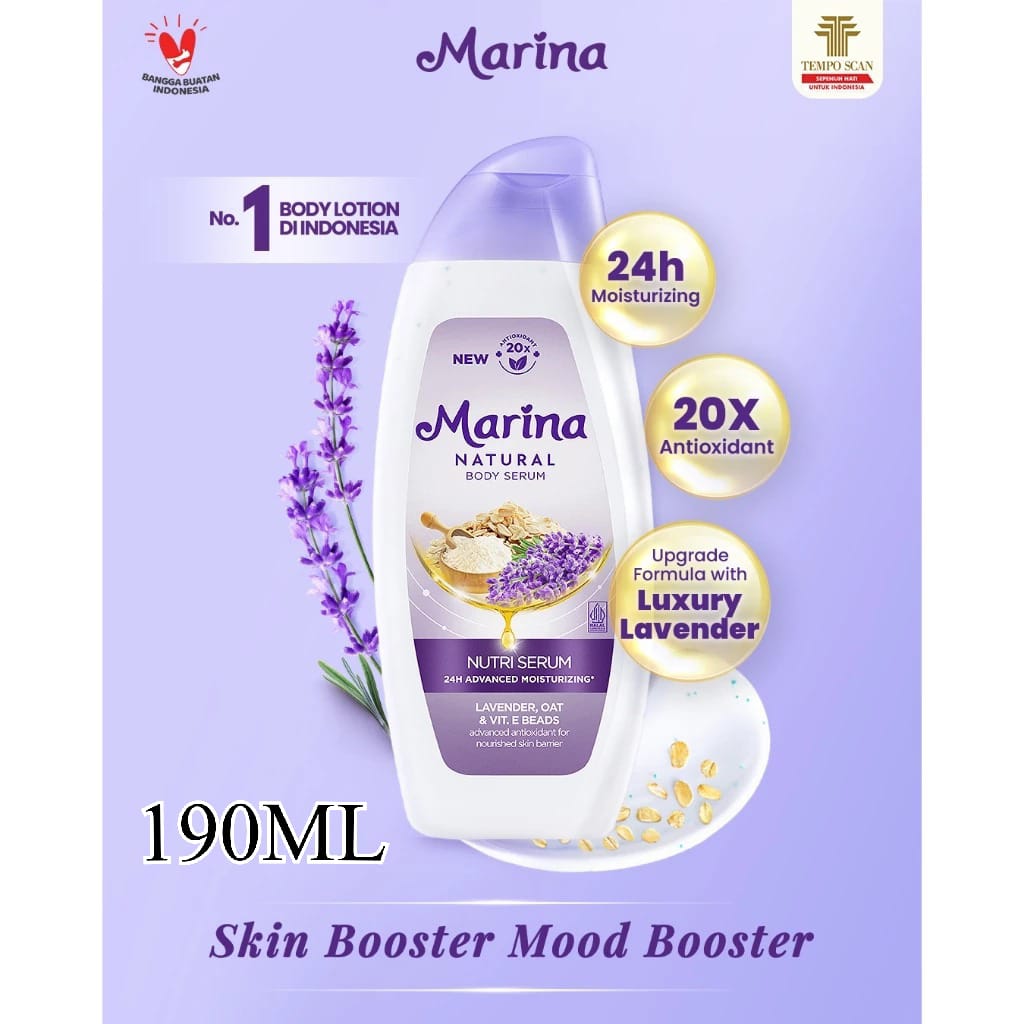 Marina Natural Body Serum 190ml - Nutri Serum