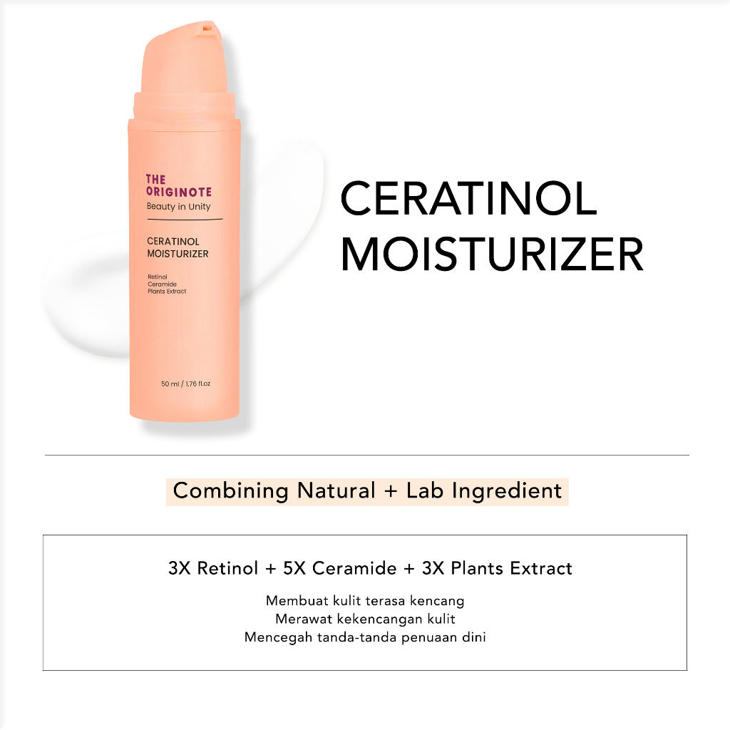 The Originote Moisturizer - Ceratinol 50gr *