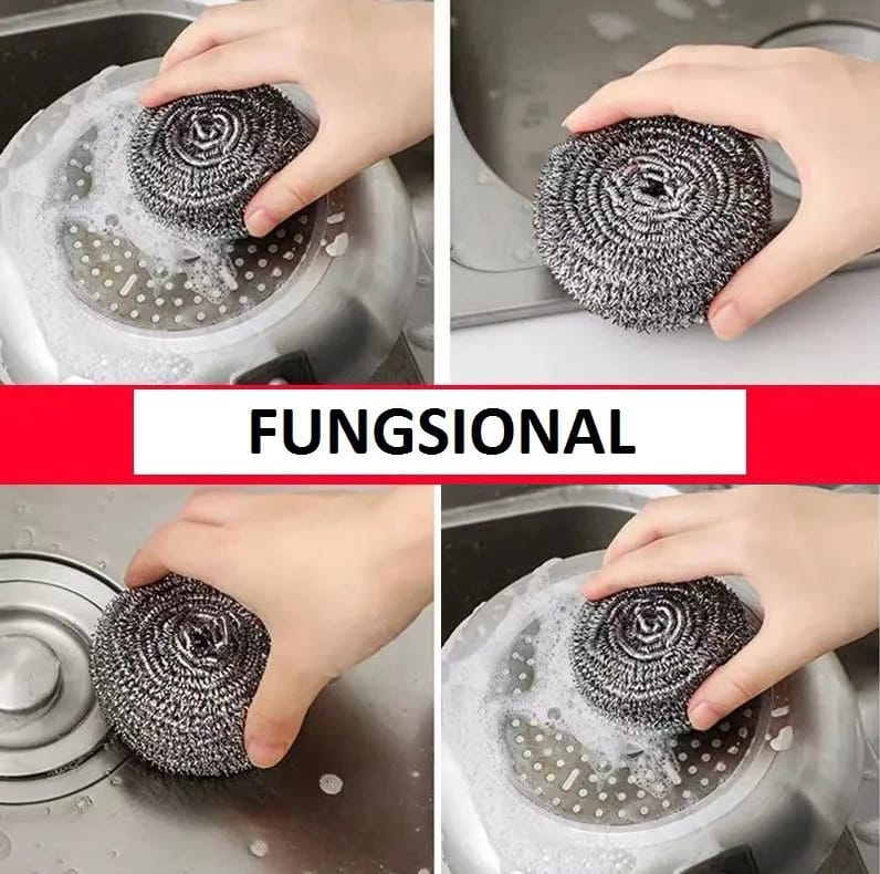 Sikat Panci Dapur 50gr Steel Wheel (Gosokan Panci Anti Noda Membandel)