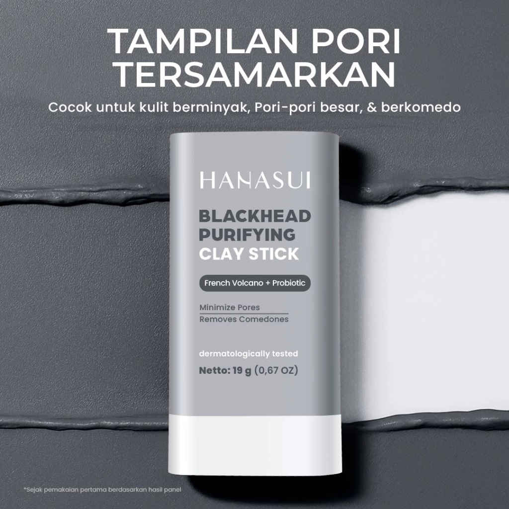 Hanasui Clay Stick Mask - Blackhead Purifying 19gr