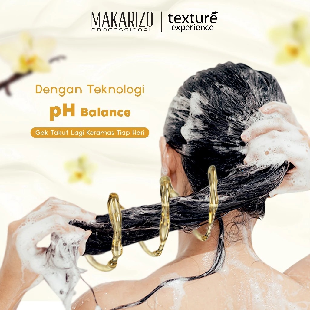 Makarizo Professional Texture Experience Shampoo 250ml - Vanilla Milk
