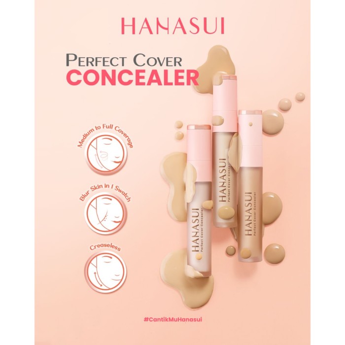 Hanasui Perfect Cover Concealer 4.5gr - 03 Caramel