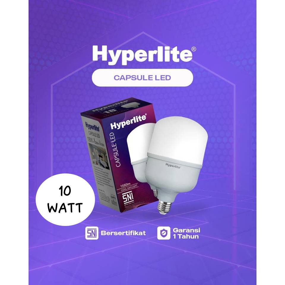 Hyperlite Capsule LED 10W CDL 10 Watt (Lampu Kapsul)