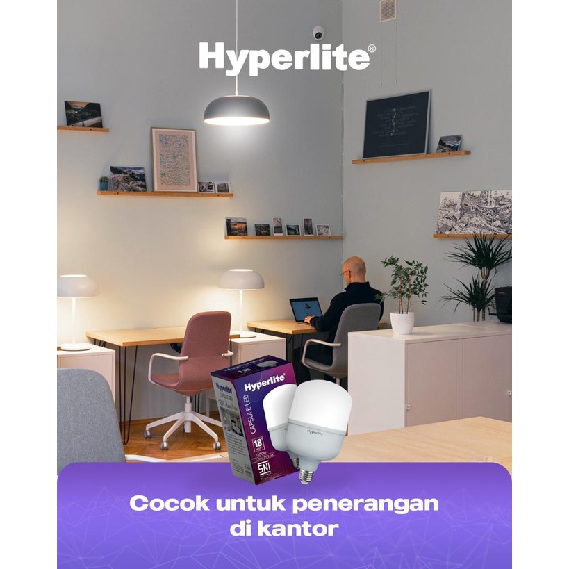 Hyperlite Capsule LED 14W CDL 14 Watt (Lampu Kapsul)