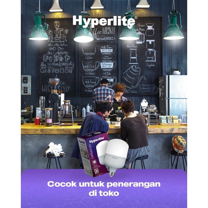 Hyperlite Capsule LED 26W CDL 26 Watt (Lampu Kapsul)