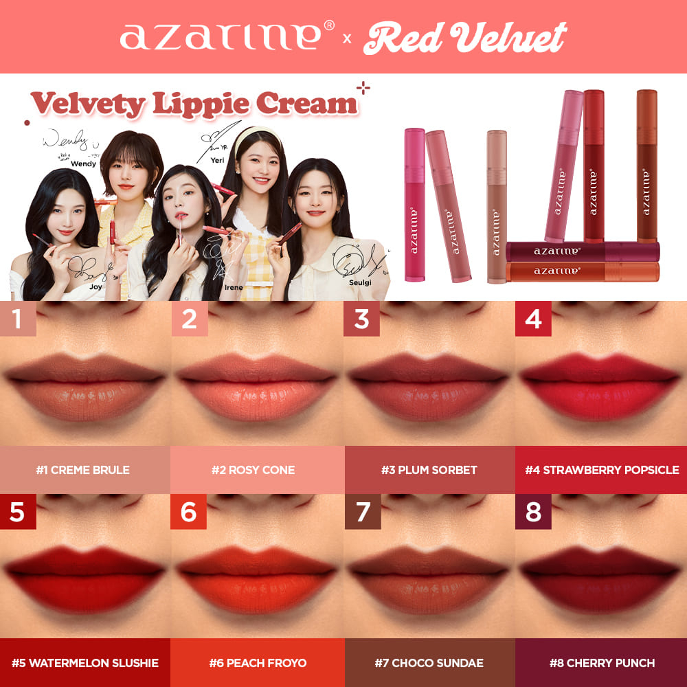 Azarine Velvety Lippie Cream - Choco Sundae *