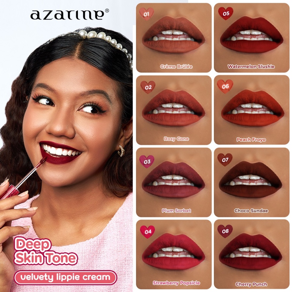 Azarine Velvety Lippie Cream - Choco Sundae *