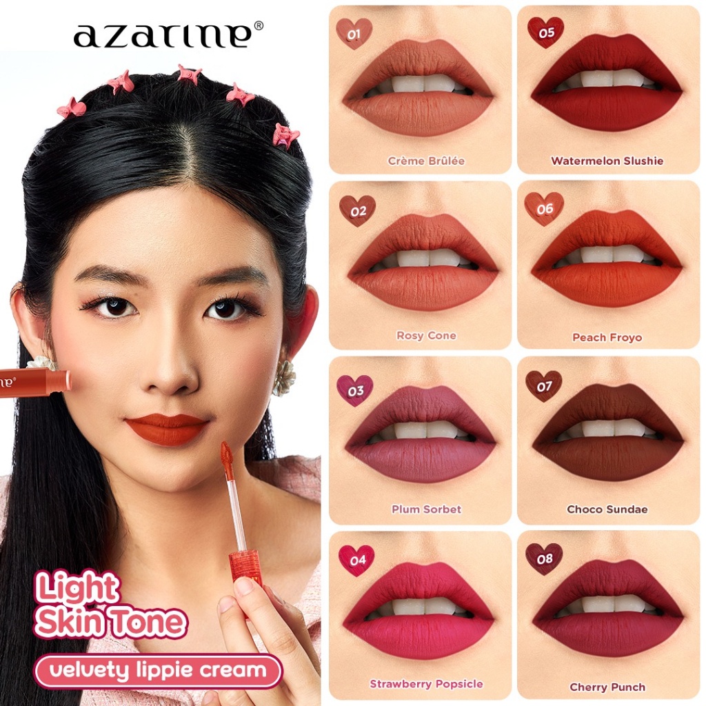 Azarine Velvety Lippie Cream - Choco Sundae *