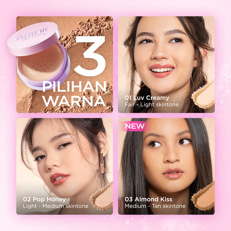 DAZZLE ME Always Setting Loose Powder 03 Almond Kiss