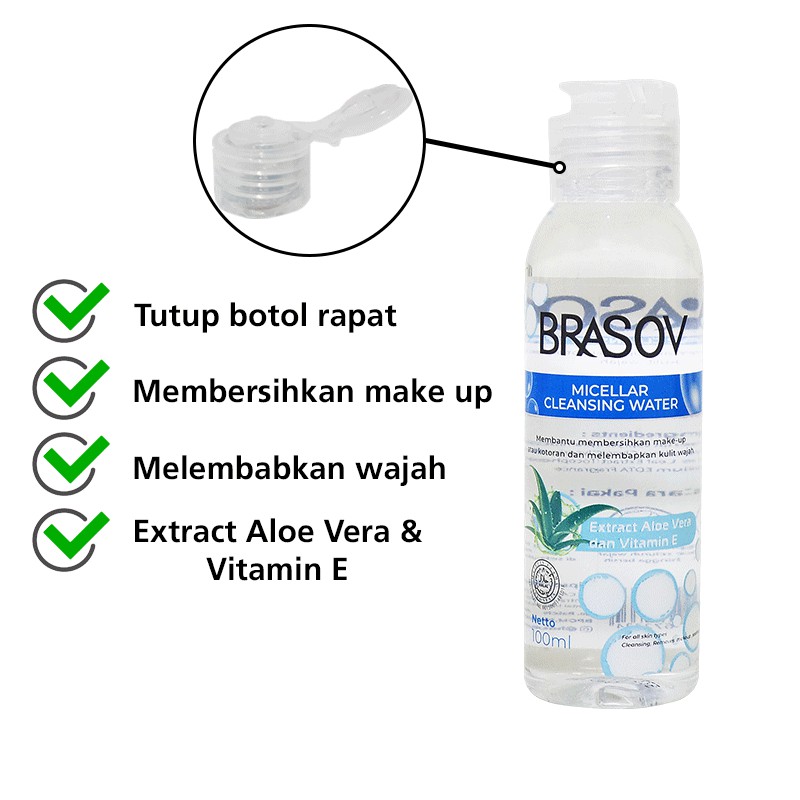 Brasov Micellar Cleansing Water 100ml