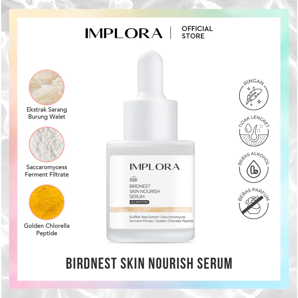 Implora Birdnest Skin Nourish Serum 20ml *