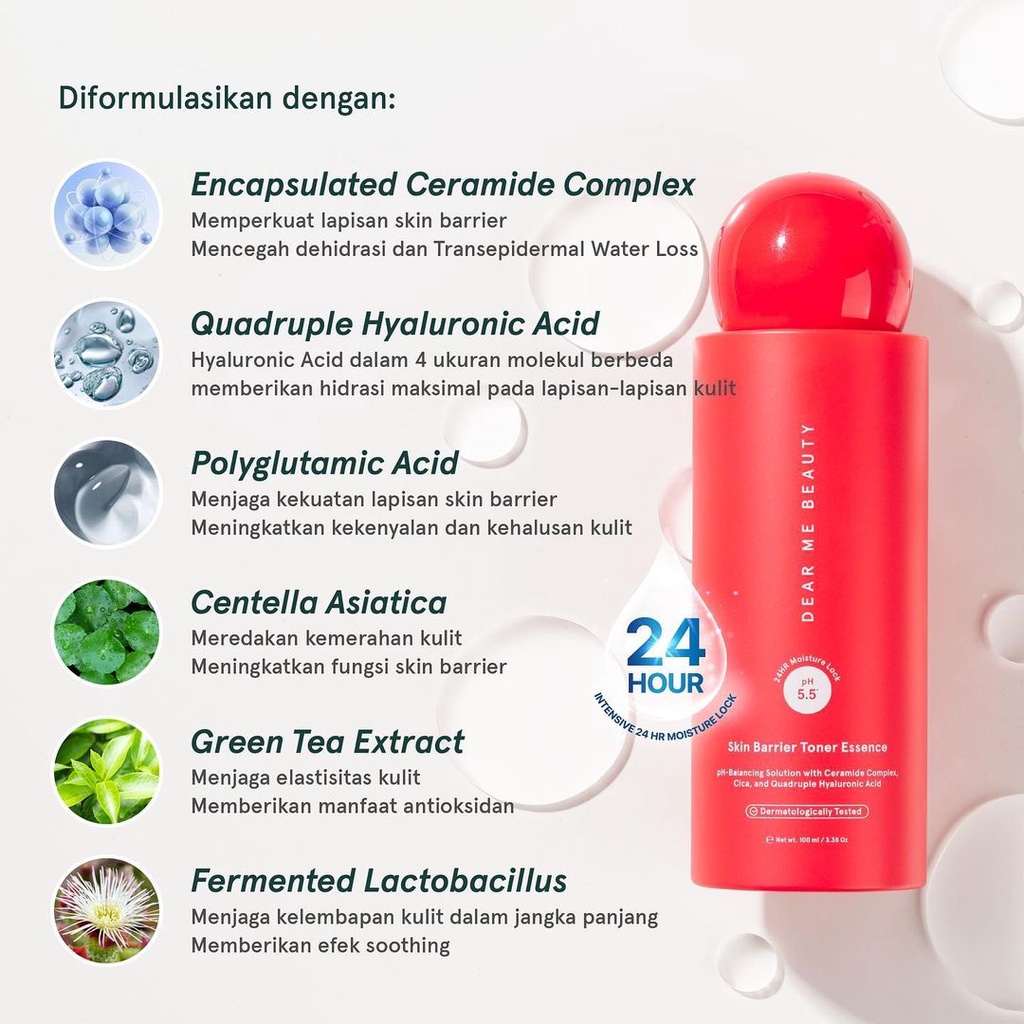 Dear Me Beauty Skin Barrier Toner Essence 100ml *
