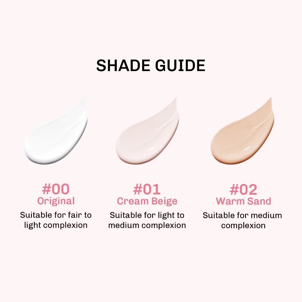 Lavojoy Let It Glow Daily Shine Body Serum SPF20 PA++ 180ml - 01 Cream Beige (Delicate Rose Instant Tone Up)