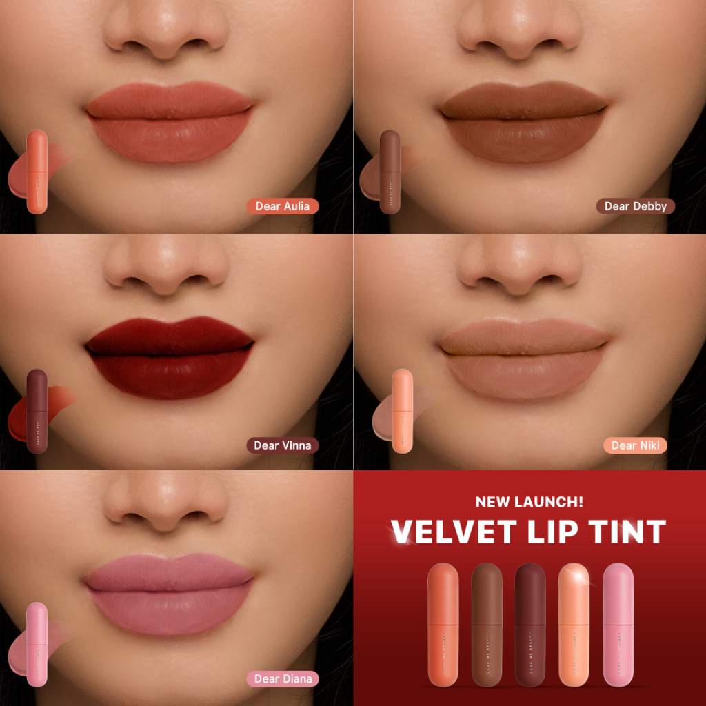 Dear Me Beauty Velvet Lip Tint 3,5ml - Dear Debby (Caramel Choco)