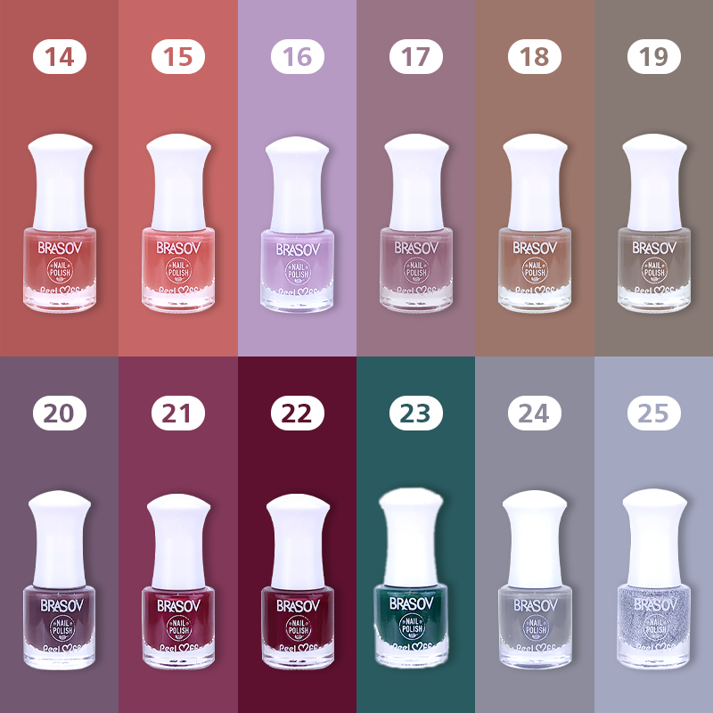 Brasov Nail Polish Peel Off 2.0 9ml (Cat Kuku / Kutek)