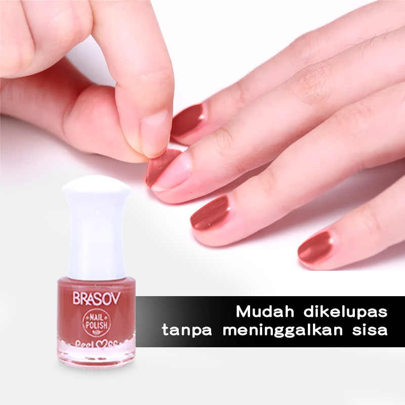 Brasov Nail Polish Peel Off 2.0 9ml (Cat Kuku / Kutek)