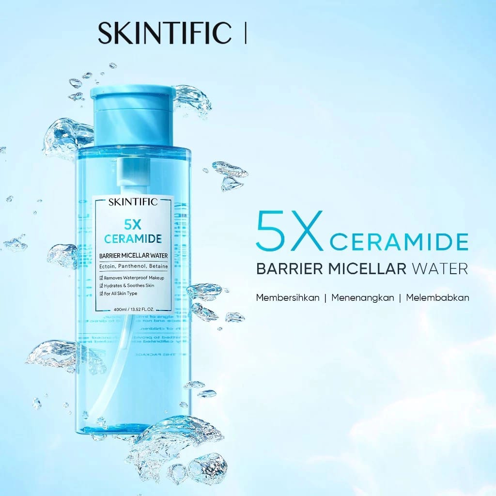 Skintific 5X Ceramide Barrier Micellar Water 400ml