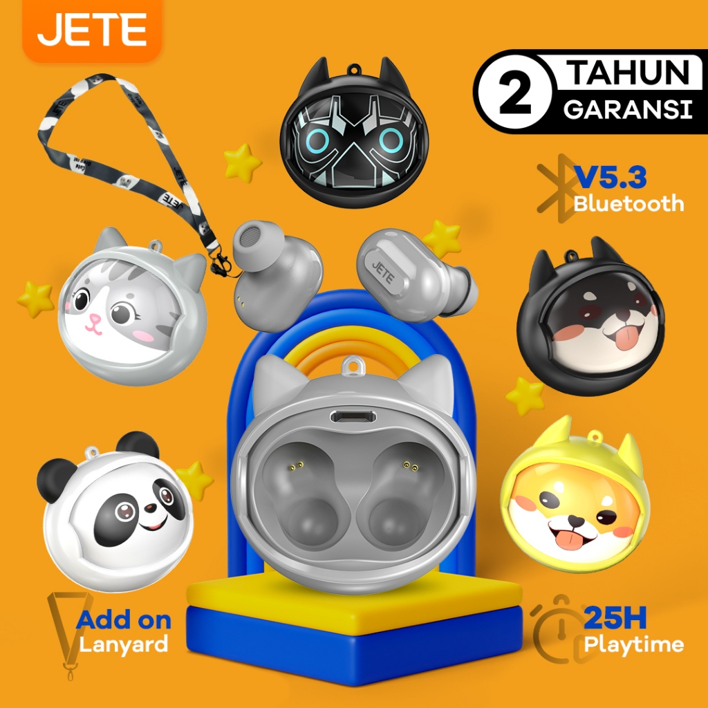 JETE Handsfree Bluetooth TWS Character - FS1