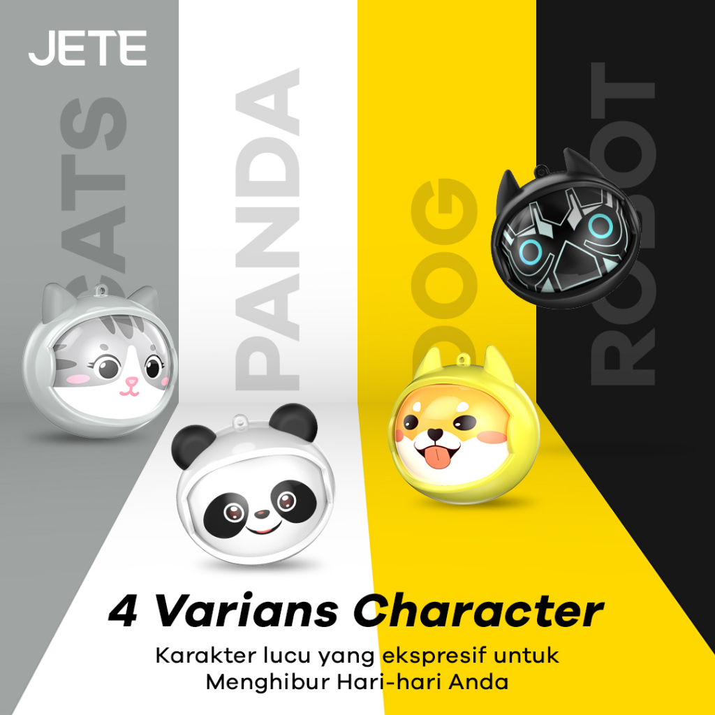 JETE Handsfree Bluetooth TWS Character - FS1
