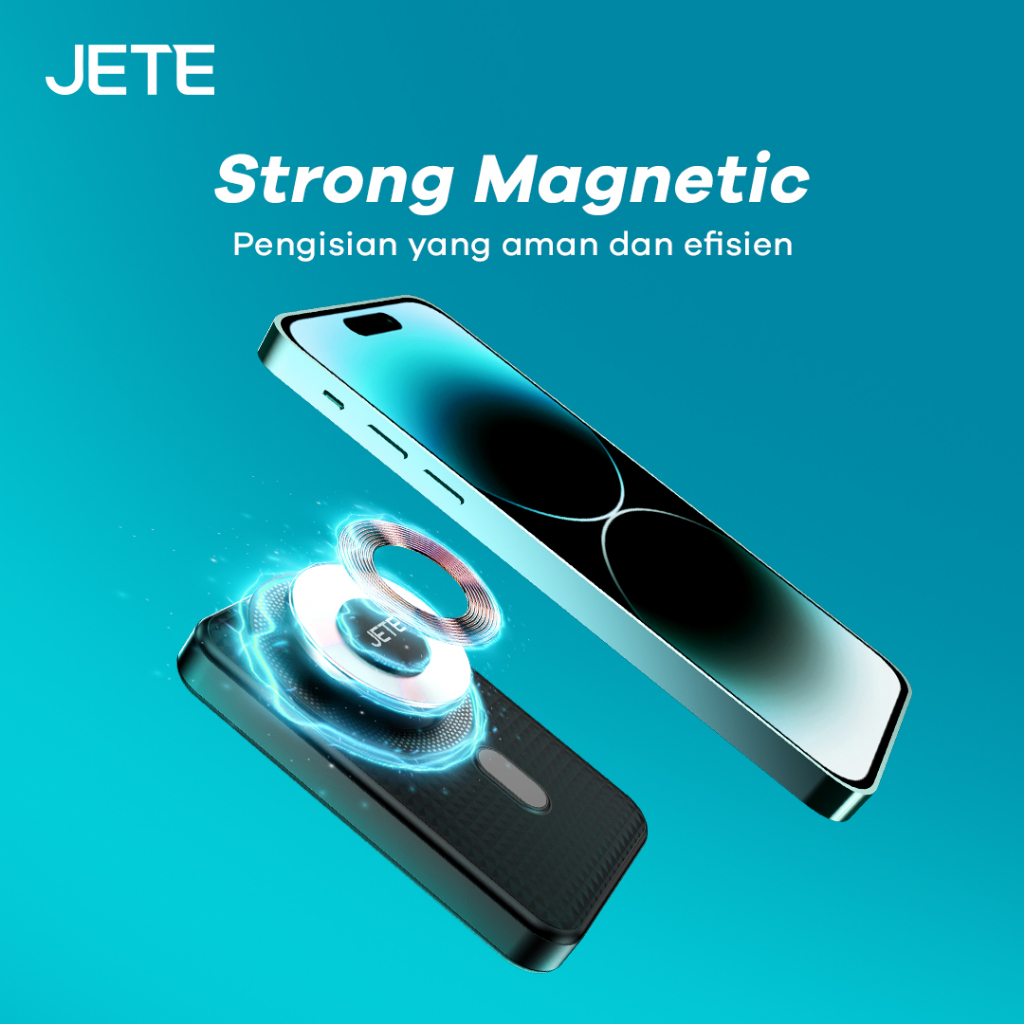 JETE Powerbank A11 Series 10000mAh - Wireless Charging (22.5W)