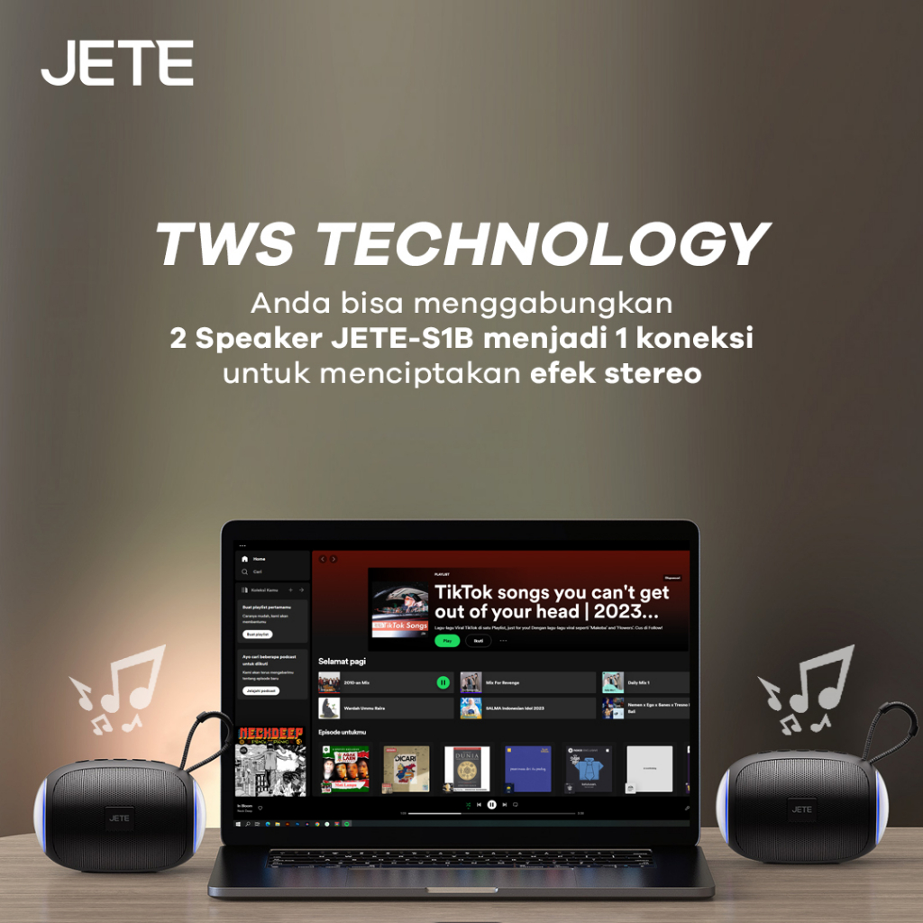 JETE Speaker Bluetooth - S1B *