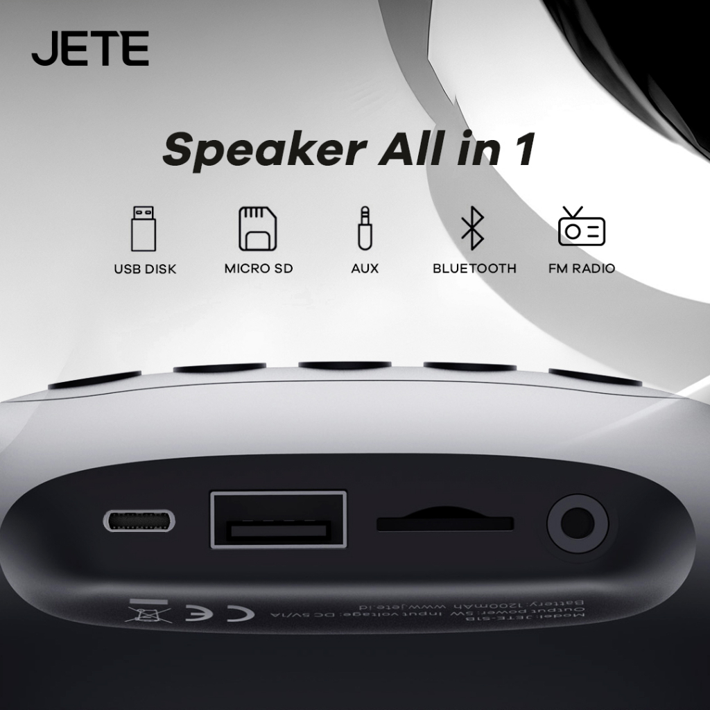 JETE Speaker Bluetooth - S1B *