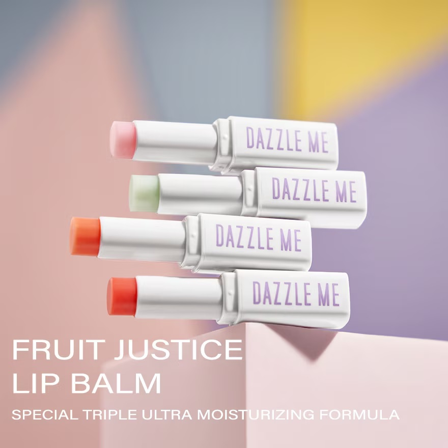 DAZZLE ME Fruit Justice Lip Balm 3.5gr - 01 Super Berry