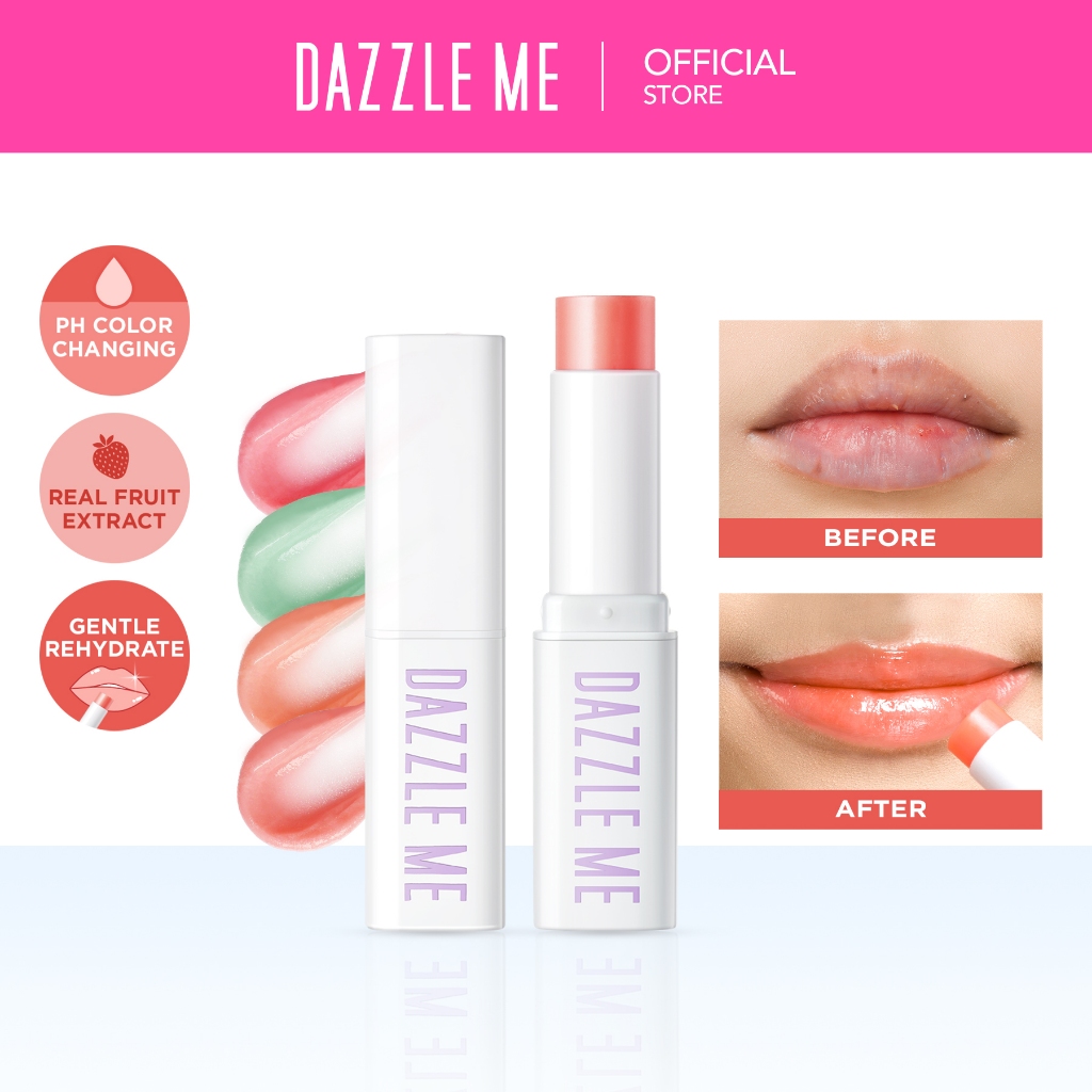 DAZZLE ME Fruit Justice Lip Balm 3.5gr - 04 Peach Punch