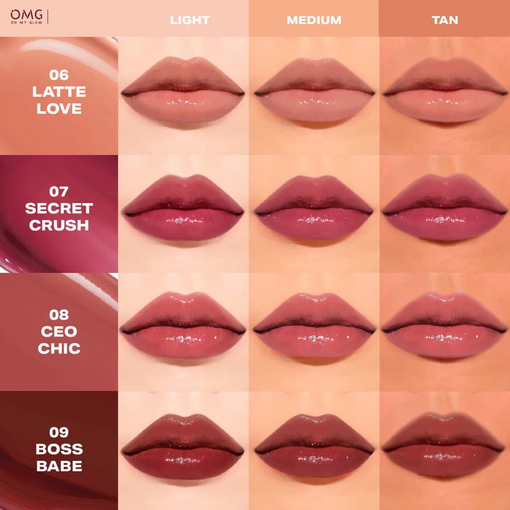 Oh My Glam Glassy Lip Tint - 03 Spring 2gr (OMG)