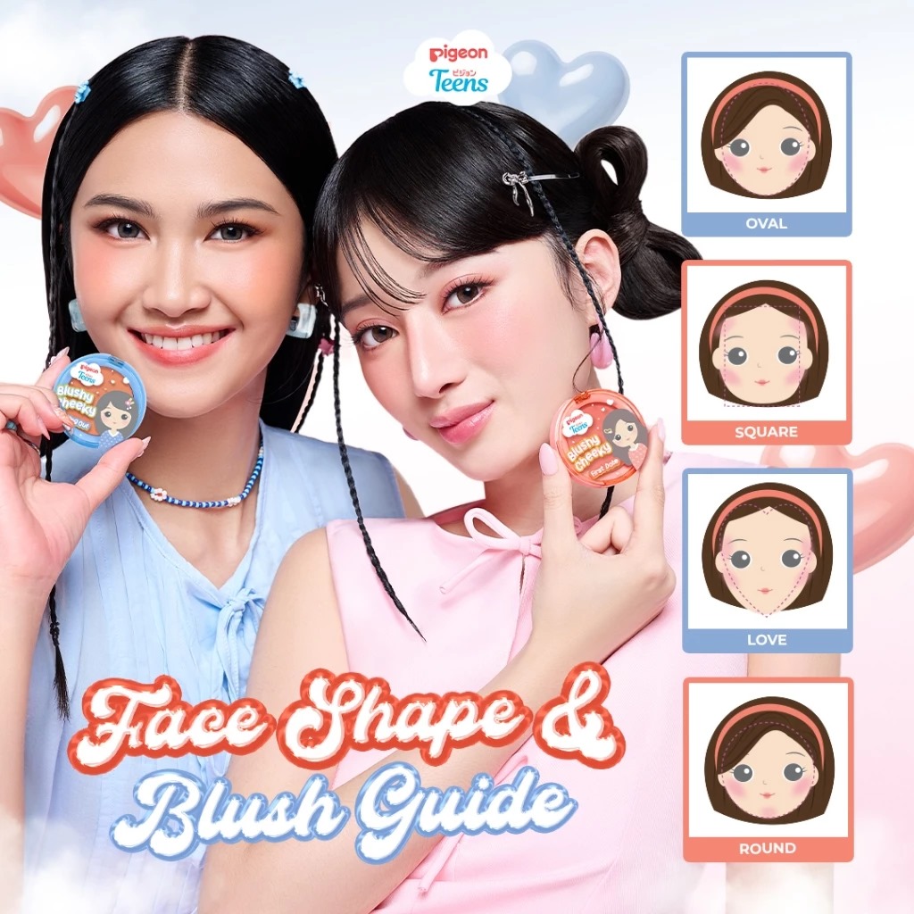 Pigeon Teens Blushy Cheeky 3.4gr - Hang Out