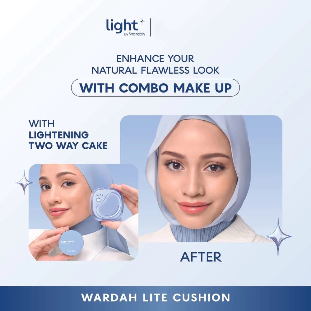 Wardah Lite Skin Filter Cushion 11gr - 01 Fair